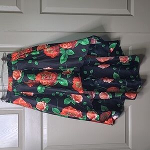 My Michelle Rose floral Print high low aline skirt size 1